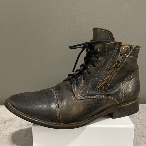 Bed Stu Shoes Bed Stu Bonnie Distressed Leather Boot Cobbler Series